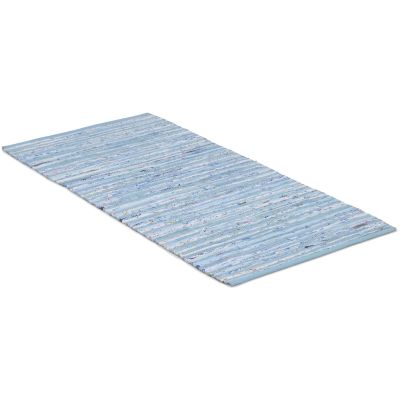 Cotton rug blåmix -  kludetæppe