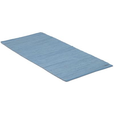 Cotton rug evighedsblå -  kludetæppe