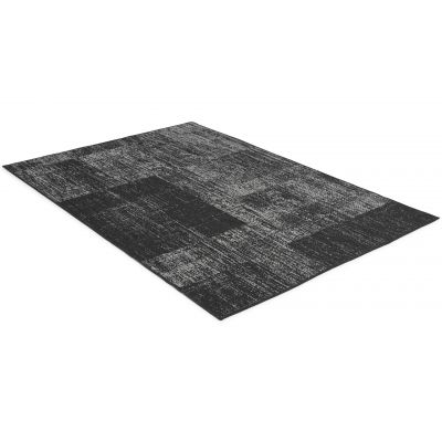 Teneriffa sort - fladvævet tæppe