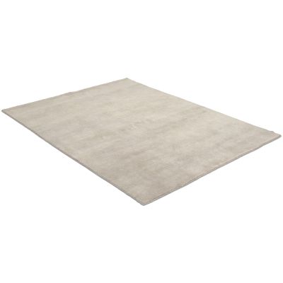 Nepali medium grey - håndknyttet tæppe