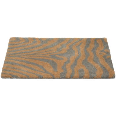 Zebra taupe/grå - dörrmatta