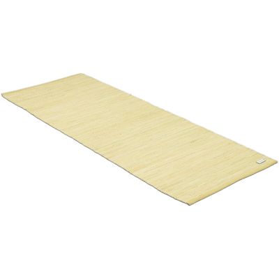 Cotton rug lemon - kludetæppe