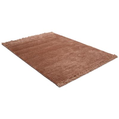 Kisho rose - håndvævet tæppe med luv
