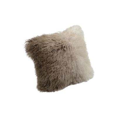 Shansi fåreskindshynde - degradé beige