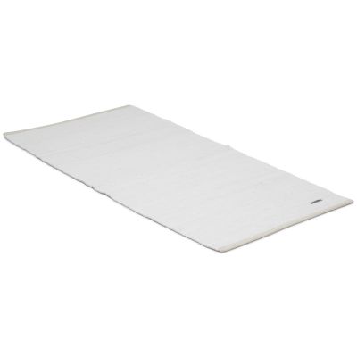 Cotton rug hvid -  kludetæppe