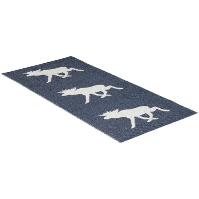 Moose marineblå - plasttæppe