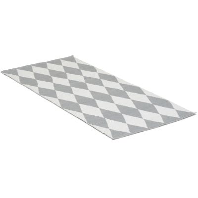 Harlekin grå - plasttæppe