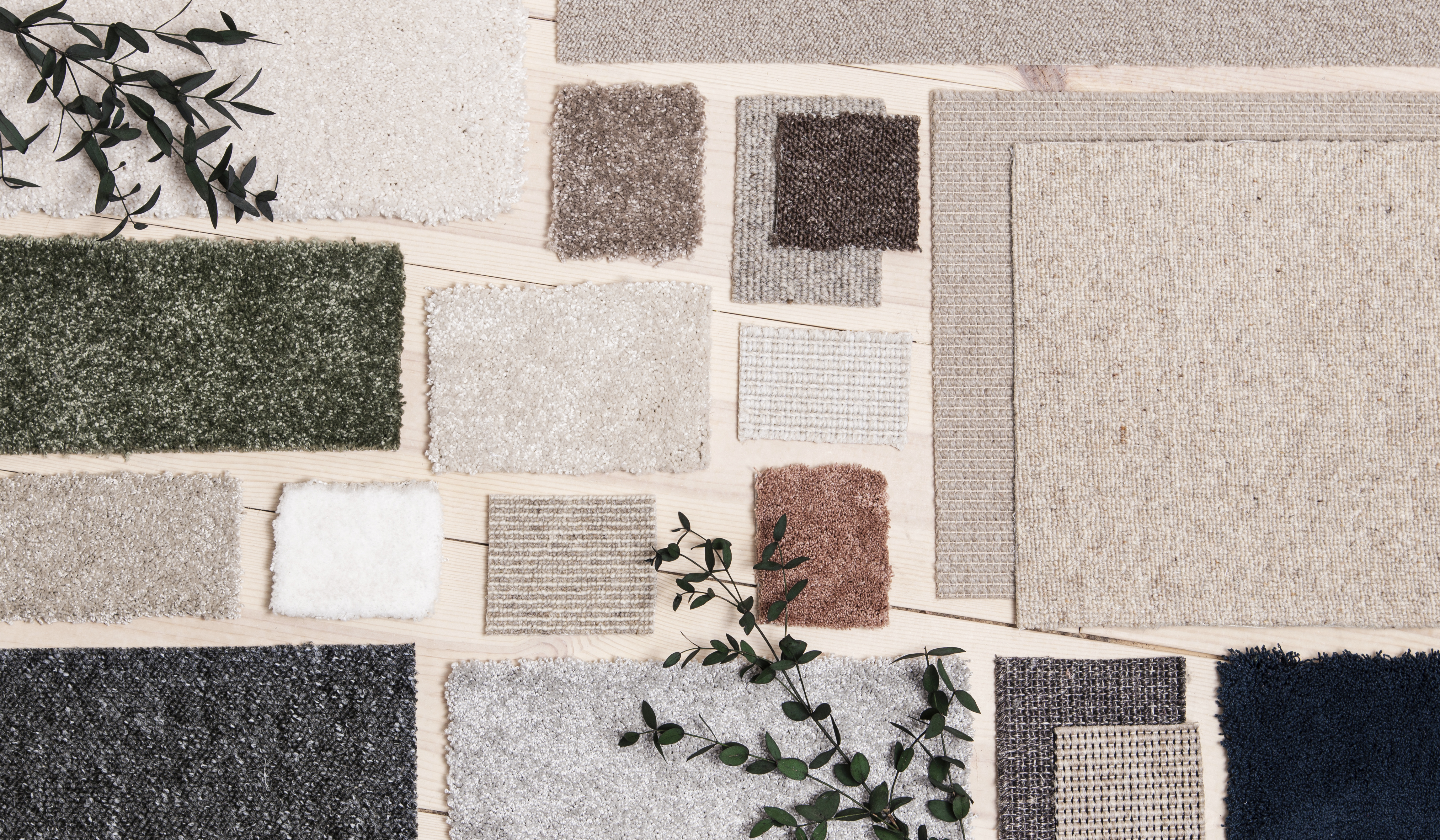 Sådan bestiller du vareprøver af vores væg til væg-tæpper