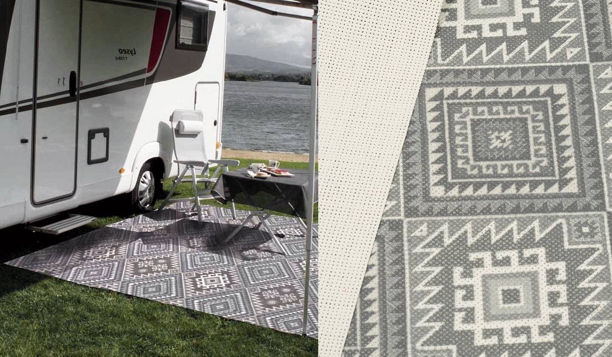 Kela - tæppe til campingvogn og autocamper